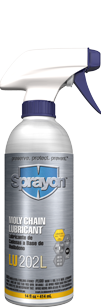 Sprayon LU 202 IQUI-SOL MOLY CHAIN LUBRICANT二硫化钼润滑剂