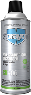 Sprayon CD 406 ECO-GRADE SOY DEGREASER节能去油剂