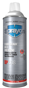 Sprayon SP 608 FOOD GRADE BELT DRESSING食品级皮带喷剂